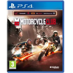 Comparateur de prix : Bigben Interactive Jeu de moto - Motorcycle Club - PS4 - Course en ligne - 3+