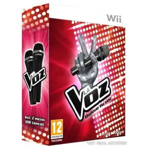 Nintendo Wii The Voice I Want You + 2 Microphones Wii U pas cher
