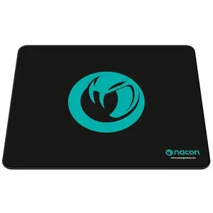 Tapis de souris - NACON - MM-200 - Caoutchouc anti-dérapant - Bords cousus - Noir