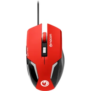 Comparateur de prix : Nacon GM-105 - Souris - optique - 6 boutons - filaire - USB - rouge