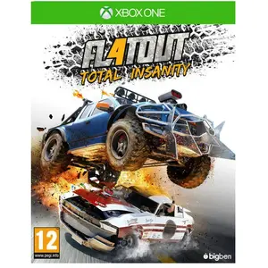 Jeu Xbox One - Bigben - FlatOut 4 : Total Insanity - Arcade - 27 véhicules - 42 défis pas cher