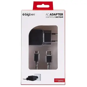 Bigben Interactive 3499550357141, Intérieur, Secteur, 5 V, 1 m, Noir pas cher