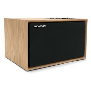 Comparateur de prix : Thomson Enceinte résidentielle en bois Cosy, BT, 50 Watts, entrée 3.5mm
