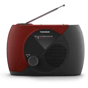 Comparateur de prix : Thomson BIGBEN RT353 Radio FM portable - RT353 - rouge et noire