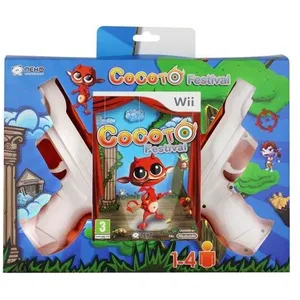 Comparateur de prix : Jeu de tir Cocoto Festival + 2 Pistolets pour Wii - 150 jeux inédits