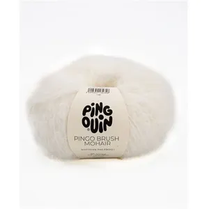 Phildar Pelote de Laine et Mohair à tricoter PINGO BRUSH MOHAIR -(...) - Ecru