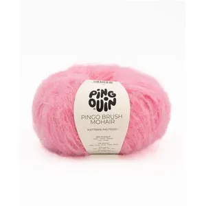 Phildar Pelote de Laine et Mohair à tricoter PINGO BRUSH MOHAIR - Rose...