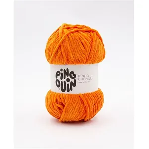 Fil velours 100GR à tricoter PINGO CHENILLE - Pingouin - certifié Oeko...