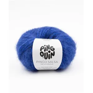GENERIQUE Pelote de laine à tricoter PINGO SALSA - Pingouin(...) - Bleu pas cher