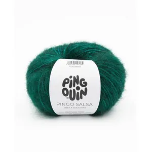 Pelote de laine à tricoter PINGO SALSA - Pingouin Vert Emeraude - Vert... pas cher