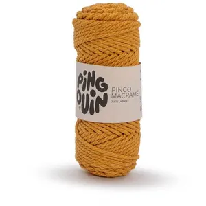 Bobine de corde PINGO MACRAME - 100GR - Pingouin(...) - Curcuma