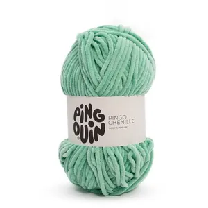 Fil velours 100GR à tricoter PINGO CHENILLE - Pingouin - certifié Oeko...