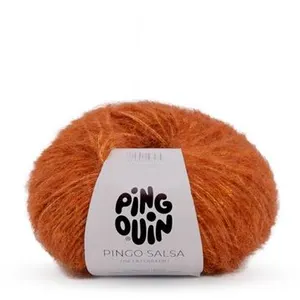 Pelote de laine à tricoter PINGO SALSA - Pingouin Terre Cuite Gold - T... pas cher