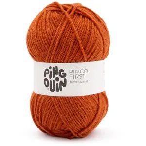 Fil à tricoter PINGO FIRST - Pingouin - certifié Oeko-Tex(...) - Pumpk... pas cher