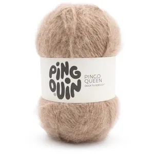 Fil à tricoter PINGO QUEEN - 100GR -(...) - Taupe Chiné