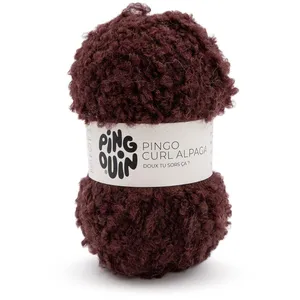 Fil bouclette ultra doux & texturé - PINGO CURL ALPAGA - Pingouin(...)... pas cher