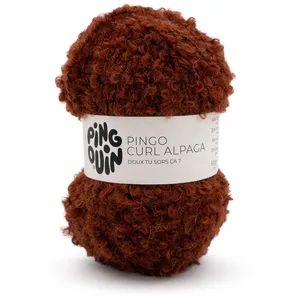 Fil bouclette ultra doux & texturé - PINGO CURL ALPAGA - Pingouin(...)...