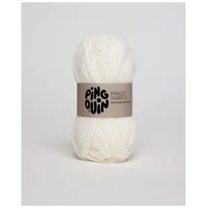 Non communiqué Pelote de laine à tricoter PINGO YARN 3- Pingouin Blanc