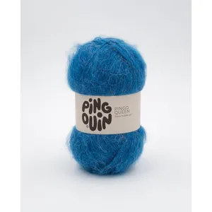 Fil à tricoter PINGO QUEEN - 100GR -(...) - bleu peacock