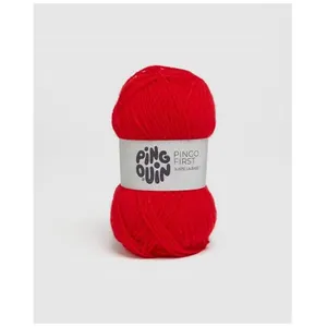 PHILDAR Fil à tricoter PINGO FIRST - Pingouin - certifié Oeko-Tex(...) - Rouge