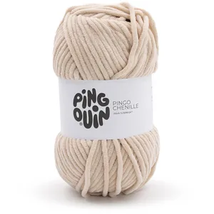 Pingouin - Pelote de Laine PINGO Chenille - Laine à Tricoter - 100% Po...