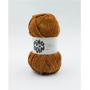 Pingouin Fil Velours 100GR à Tricoter PINGO Chenille certifié Oeko-Tex pas cher