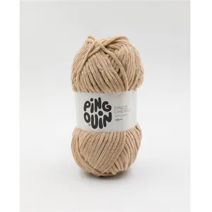 Pingouin Fil Velours 100GR à Tricoter PINGO Chenille certifié Oeko-Tex