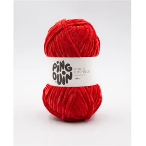 Fil velours 100GR à tricoter PINGO CHENILLE - Pingouin - certifié Oeko...