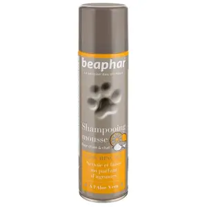 Comparateur de prix : BEAPHAR Shampooing mousse sans rinçage - Pour chien et chat