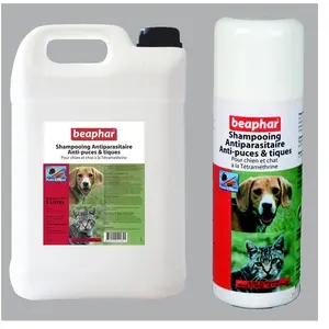 Comparateur de prix : Beaphar Shampooing Anti-Puces et Anti-Tiques Chien et Chat 200ml