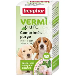 Comparateur de prix : Beaphar - Vermipure comprimés : chiot et petit chien