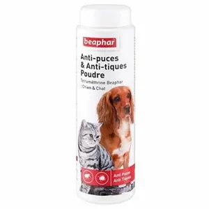 Comparateur de prix : Beaphar Poudre Anti-Puces et Anti-Tiques Chien et Chat 150g
