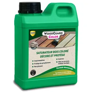Comparateur de prix : Lasure Ipé et Imperméabilisant Bois - Effet Ipé- WoodGuard Color- Satu...