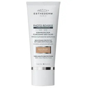 Comparateur de prix : Esthederm Solaires Visage Photo Reverse Teinté Beige Medium Tube 50Ml