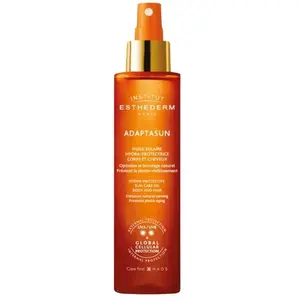 Comparateur de prix : Institut Esthederm L'Huile Solaire Soin Protecteur Corps & Cheveux - Soleil Modéré