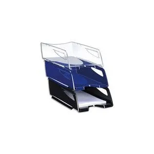 Cep - Corbeille Courrier Maxi Ht 11cm Cristal pas cher