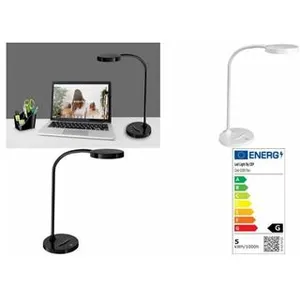 Comparateur de prix : CEP - Lampe de bureau Led intégrée Flex 5,46 w - Bras flexible - blanc