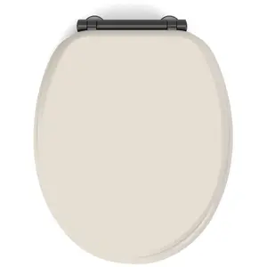 Comparateur de prix : Abattant WC frein de chute design Beige 38x48 cm