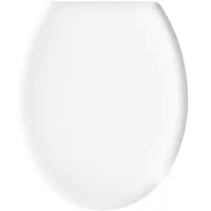 Gelco Design   Siège de toilette couleur, polypropylène, blanc, 43 x 37 x 4 cmVendu paramazon
