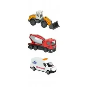 Set de 3 véhicules de construction Premium Majorette pas cher