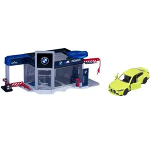 MAJORETTE - Majo BMW Diorama + 1 Véhicule - Dès 3 ans pas cher