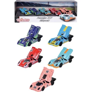 Coffret Majorette Porsche Giftpack - 5 Véhicules Miniatures - Neuf Sous Blister