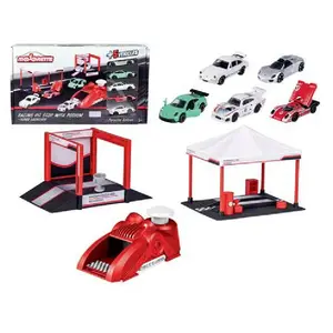 Comparateur de prix : Pack 5 Véhicules Majorette Porsche Racing Tent