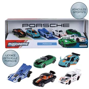Smoby Coffret 5 voitures Majorette Porsche pas cher