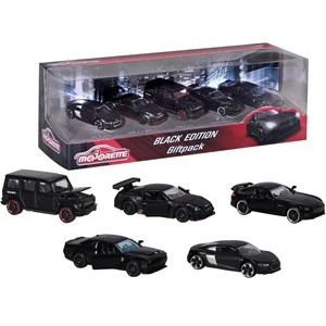 MAJORETTE Black Edition 5 véhicules Giftpack pas cher
