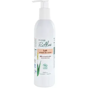 Comparateur de prix : Ciel d'Azur Pur Aloé Lait Corporel Hydratant Bio à l'Aloé Vera 30% 250ml