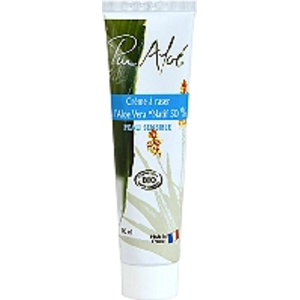 Comparateur de prix : Crème à raser - Pur Aloé - Aloé Vera 50% - 100ml - Hypoallergénique - Pour homme