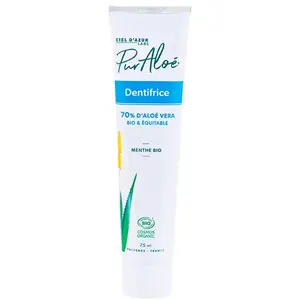 Comparateur de prix : Pur Aloé Dentifrice Aloé Vera 70% 75ml