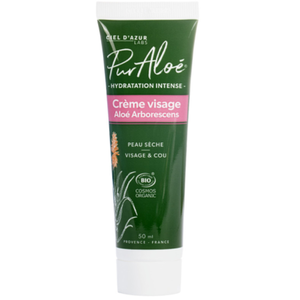 Comparateur de prix : Pur'aloe - Crème visage Bio Aloé Arborescens 50 ml - Pur Aloe