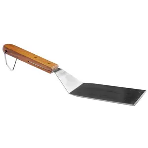 Comparateur de prix : RUECAB Spatule - RAVIDAY - en inox et bois - pour barbecue ou plancha